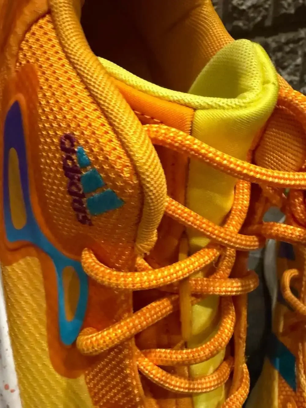 Adidas Candace Parker x Exhibit A Tennessee Orange Basketball Sneakers